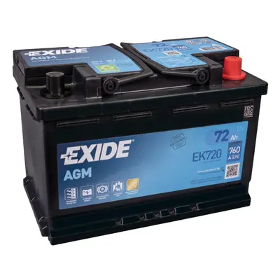 Exide EK720 AGM-Batterie 72Ah 760A ersetzt EK700