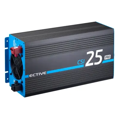 ECTIVE CSI 25 PRO 2500W/12V Sinus-Wechselrichter mit Netzvorrangschaltung und Ladegerät