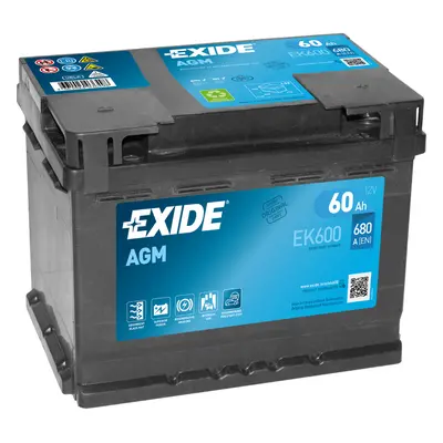 Exide EK600 AGM-Batterie 60Ah