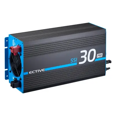 ECTIVE SSI 30 PRO 3000W/12V Sinus-Wechselrichter mit Netzvorrangschaltung, Ladegerät und Ladereg