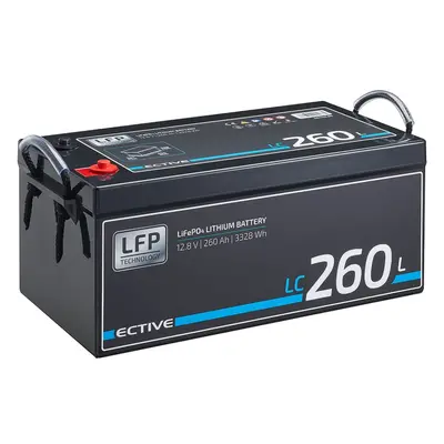 ECTIVE LC 260L 12V LiFePO4 Lithium Versorgungsbatterie 260 Ah