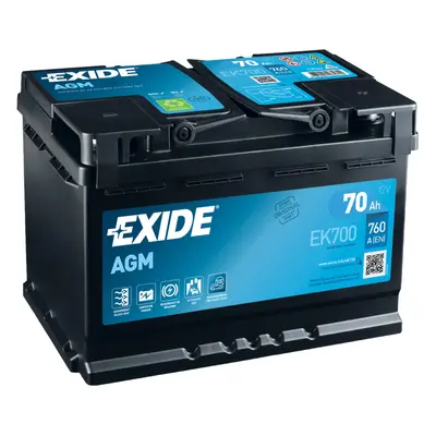 Exide EK700 AGM-Batterie 70Ah