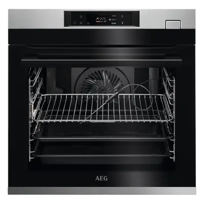 AEG 8000 SteamBoost® / Dampfbackofen / Dampfreinigung / Edelstahl mit Antifingerprint BSE78228BM