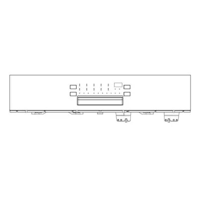 AEG Bedienblende, Inox, Electrolux, EDW1850, [592,6mm] 8088621373