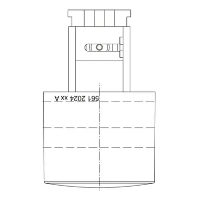 AEG Knebel, doppelter Energieregler 5612024132