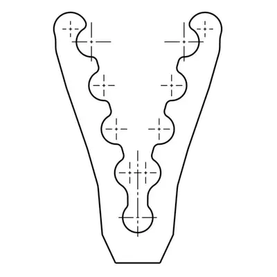 AEG Abstandhalter, Heizelement, Rohr 140182417018