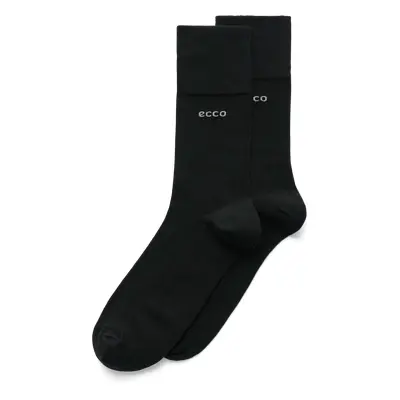 ECCO Longlife Mid Cut - Unisex Halbhohe Socken - Schwarz - Size: 35-38 (UK 2.5-5.5)