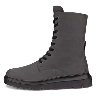 ECCO Nouvelle - Damen Schnürstiefel aus Leder - Grau - Size: 37 (UK 4.5)