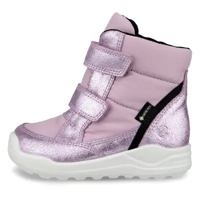 ECCO Urban Mini - Kinder Halbhoher Stiefel aus Veloursleder mit Gore-Tex - Lila - Size: 23 (UK 6