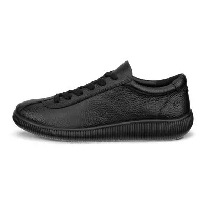 ECCO Soft Zero W - Damen Ledersneaker - Schwarz - Size: 37 (UK 4.5)