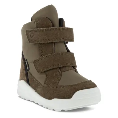 ECCO Urban Mini - Kinder Halbhoher Stiefel aus Veloursleder mit Gore-Tex - Grün - Size: 20 (UK 4