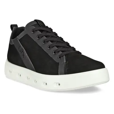 ECCO Street 720 W - Damen Sneaker aus Nubukleder mit Gore-Tex - Schwarz - Size: 35 (UK 2.5-3)