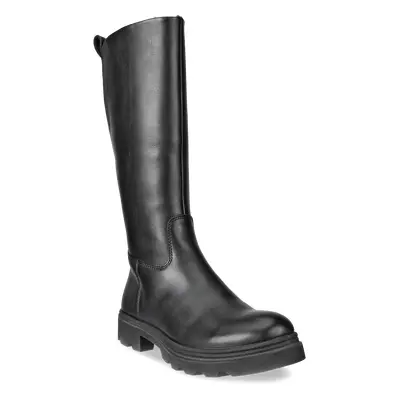 ECCO Grainer W - Damen Hoher Stiefel aus Leder - Schwarz - Size: 37 (UK 4.5)