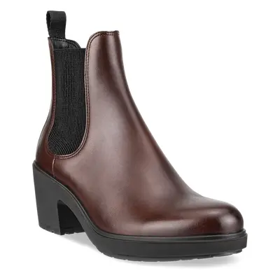 ECCO Metropole Zurich - Damen Chelsea Boot aus Leder - Braun - Size: 35 (UK 2.5-3)