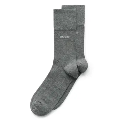 ECCO Longlife Mid Cut - Unisex Halbhohe Socken - Grau - Size: 35-38 (UK 2.5-5.5)