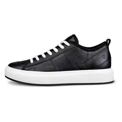 ECCO Street Ace W - Damen Ledersneaker - Schwarz - Size: 37 (UK 4.5)