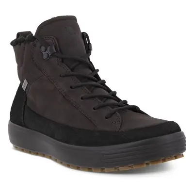 ECCO Soft 7 Tred M - Herren Halbhoher Stiefel aus Nubukleder mit Gore-Tex - Braun - Size: 39 (UK