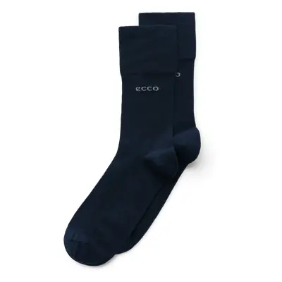 ECCO Longlife Mid Cut - Unisex Halbhohe Socken - Marineblau - Size: 35-38 (UK 2.5-5.5)