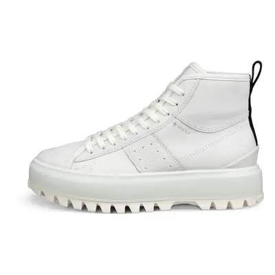 ECCO Street Ace Rugged W - Damen High-Top-Sneaker aus Nubukleder mit Gore-Tex - Weiß - Size: 37 