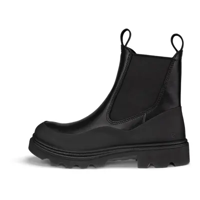 ECCO Grainer W - Damen Chelsea Boot aus Leder - Schwarz - Size: 36 (UK 3.5-4)