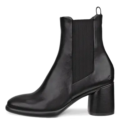 ECCO Sculpted LX 55 - Damen Chelsea Boot aus Leder mit Absatz - Schwarz - Size: 35 (UK 2.5-3)