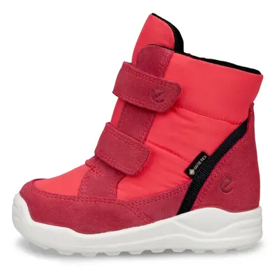 ECCO Urban Mini - Kinder Halbhoher Stiefel aus Veloursleder mit Gore-Tex - Rot - Size: 23 (UK 6-