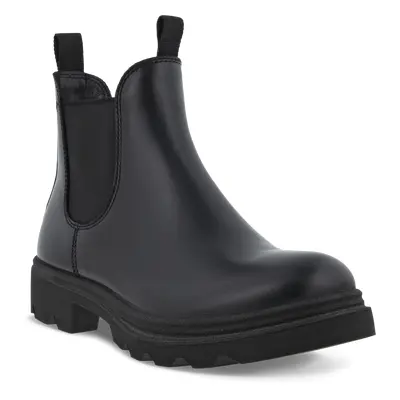 ECCO Grainer W - Damen Chelsea Boot aus Leder - Schwarz - Size: 36 (UK 3.5-4)