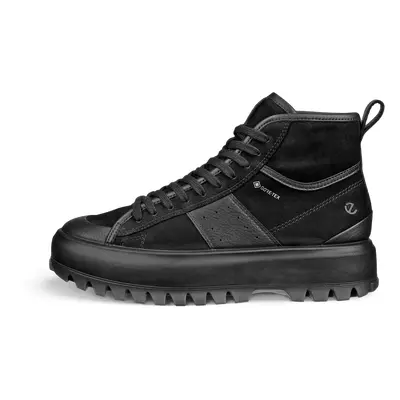 ECCO Street Ace Rugged W - Damen High-Top-Sneaker aus Nubukleder mit Gore-Tex - Schwarz - Size: 