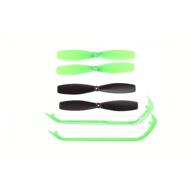Rotor blade & decorative parts set completely green #503023