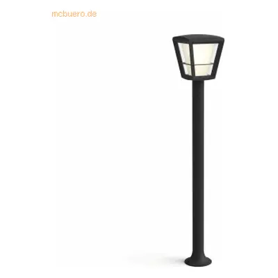 Signify Philips HUE Econic LED Wegeleuchte, schwarz