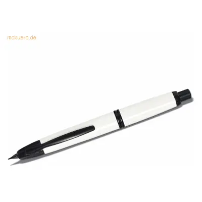 Pilot Füllfederhalter Capless Black and White Feder F weiß