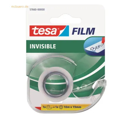 12 x Tesa Klebefilm tesafilm kristall-klar 15mmx10m 2 Rollen Blister