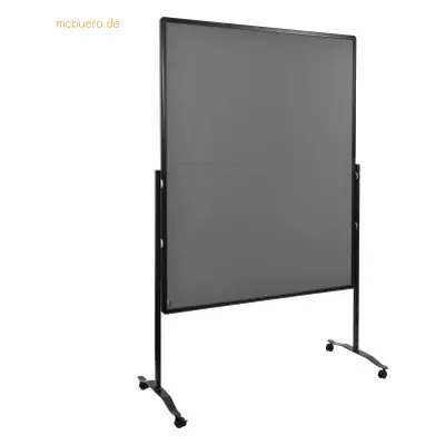 Legamaster Moderationswand Premium Plus 120x150cm klappbar Filz grau