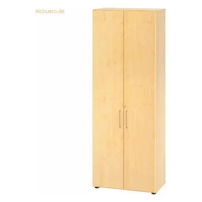 Mcbuero.de Schrank 6OH BxTxH 80x42x215,6cm Griff BS Ahorn