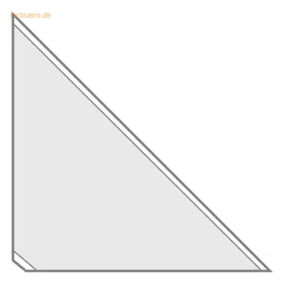 100 x Veloflex Dreiecktaschen Velocoll selbstklebend 17x17cm