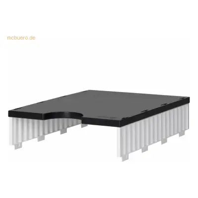 Styro Papier- und Dokumentenablage styrodoc uno Aufbaueinheit 1 Fach w