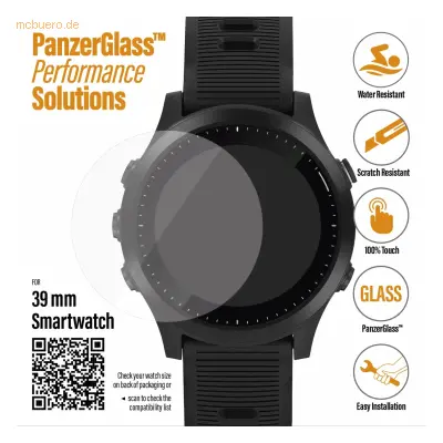 PanzerGlass PanzerGlass für Smartwatch Garmin Forerunner 945, 39 mm