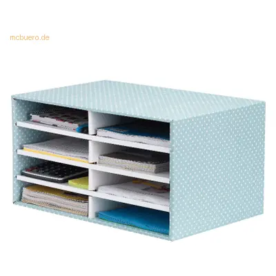 Bankers Box Schreibtisch Organizer Style 8 Fächer BxHxT 49x26x31cm grü