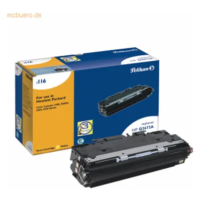 Pelikan Toner kompatibel mit HP Q2672A incl. Chip yellow