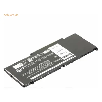 Dell Akku für Dell Latitude E5550 Li-Ion 7,4 Volt 6900 mAh schwarz