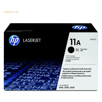 HP Toner HP Q6511A schwarz