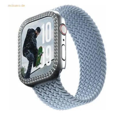 PanzerGlass SAFE Bling Bumper Silver Apple Watch 10/46mm