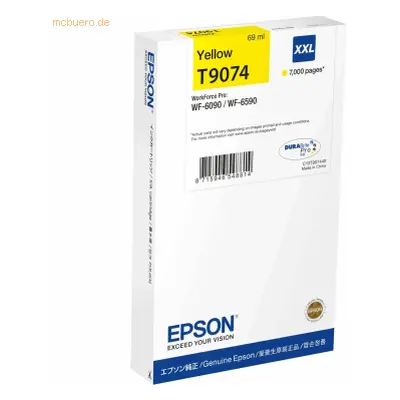 Epson Tintenpatrone Epson Expression XP 30 T9074 yellow High-Capacity