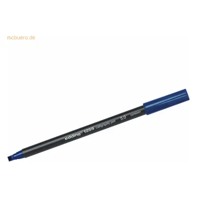 10 x Edding Kalligrafie-Stift edding 1255 5.0mm stahlblau