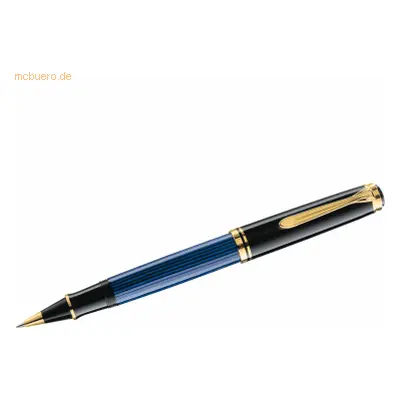 Pelikan Tintenroller Souverän R400 schwarz/blau