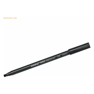 10 x Edding Kalligrafie-Stift edding 1255 5.0mm schwarz