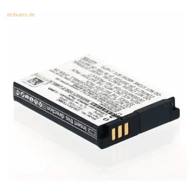 K.A. Akku für Toshiba Camileo S30 Li-Ion 3,7 Volt 1050 mAh schwarz