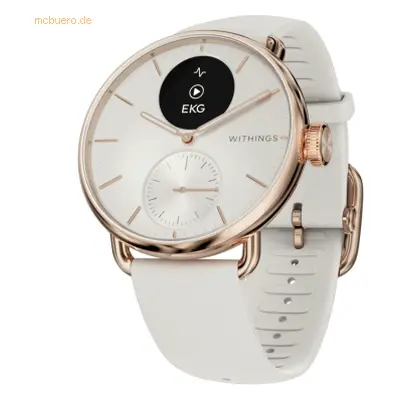 Withings Withings ScanWatch 2, 38 mm Rose Gold White