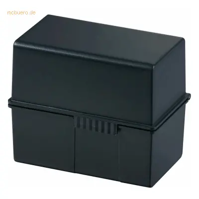 3 x Han Karteibox A7 quer max. 300 Karten mit A-Z Register und 100 Kar