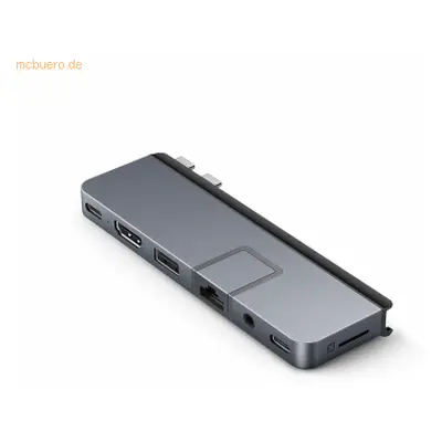 Targus Hyper HyperDrive Dual USB-C 7-in-2 Hub w univ. USB-C adapter